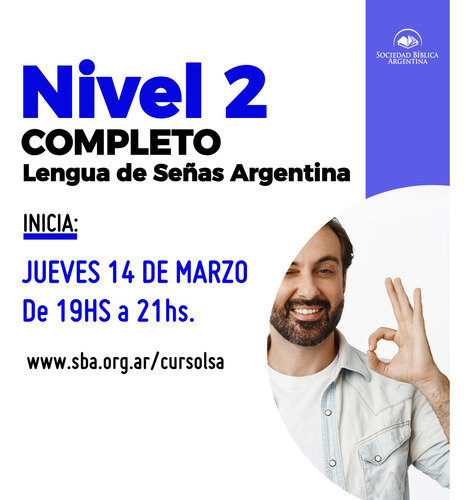 Curso Lengua De Señas Argentina - Nivel 2 - Completo