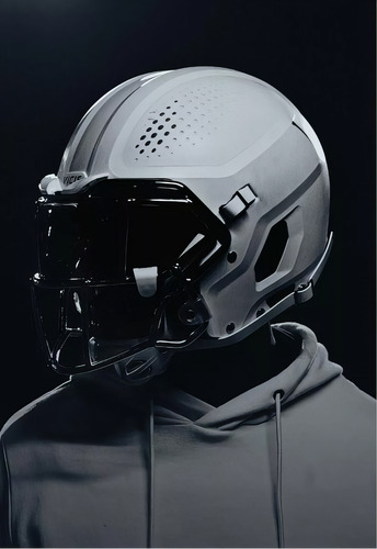 Casco De Fútbol Americano Vicis Zero2 Infantil Blanco