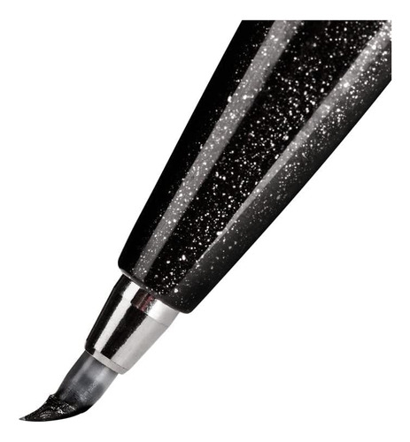 Pentel Fude Touch Sign Pen, Negro, Pincelada Tipo Rotulador
