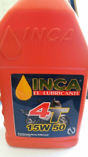 Aceite Para Motos 15w50 Inca