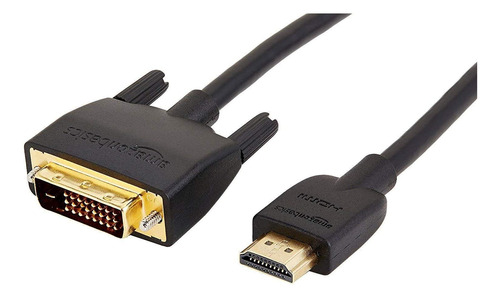 Amazonbasics - Cable Adaptador Hdmi A Dvi Pack De 1 6 Patas 