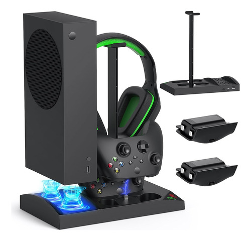 Base De Carga Y Ventilador Para Consola Xbox Series S