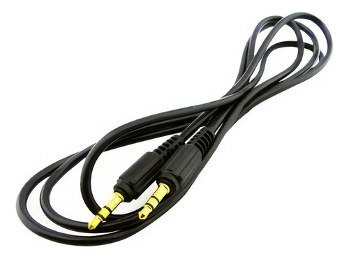 Cable Auxiliar Audio Plug Jack 3.5 Mm Macho-macho 1,5 Metros