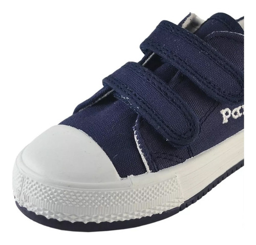 Imagen 6 de 8 de Zapatillas Pampero Infantil Abrojo Velcro Colegial Niño Niña