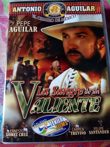 Dvd La Sangre De Un Valiente Antonio Aguilar