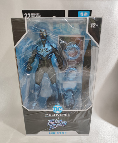 Blue Beetle Mcfarlane Dc Multiverse Set 2 Piezas Usadas (Usado)