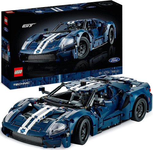 Lego Technic Ford Gt 2022 De 1466 Piezas (42154)