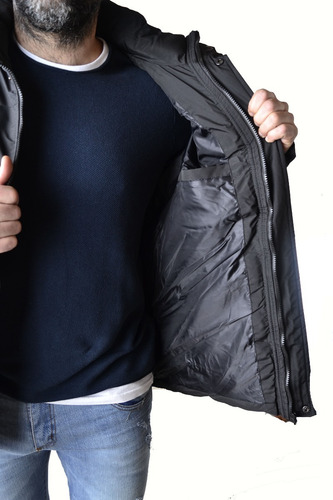 Imagen 9 de 10 de Campera Abrigo Impermeable Hombre The Big Shop