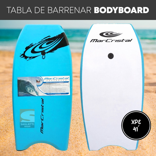 Imagen 4 de 8 de Tabla Barrenar Deslizador Xpe 41' 104 Cm Barrenador Bodysurf