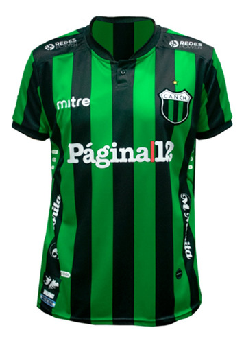 Camiseta Nueva Chicago Titular Mitre 2023/24 - Adulto