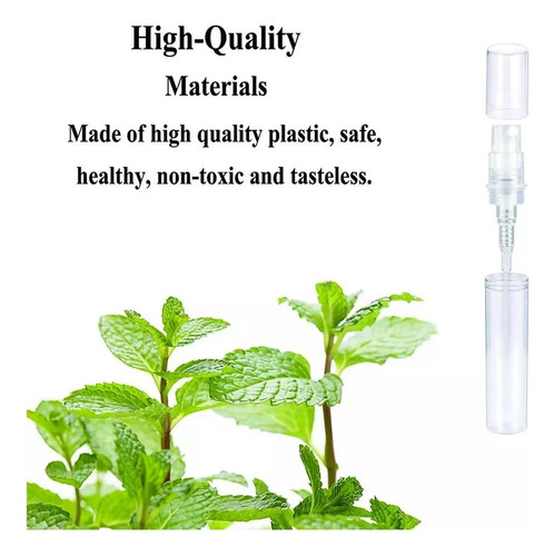 Minibotellas De Spray Atomizador De Perfume Viaje De 2 Ml,