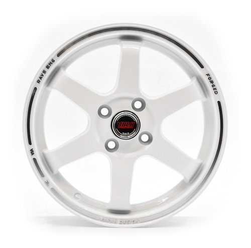 Rines 15 4/100 P/ Versa Gol Spark Kia Rio Rota Msi Spark I10 Color Blanco