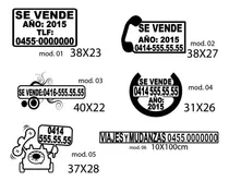 Comprar Calcomania Se Vende Para Vehículos Rotuladas Y Personalizada