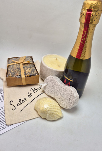 Box Relax Ii Vela Ceradesoja Bomba De Sales Champagne+regalo