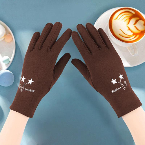 Guantes Cálidos Con Forro Polar Para Mujer, Invierno Y Exter