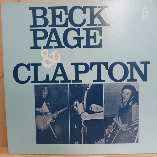 Beck, Page & Clapton, Vinilo Edición Japonesa