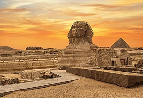 Telón De Fondo Egipto De 10 X 8 Pies, Pirámide De Esfinge Eg