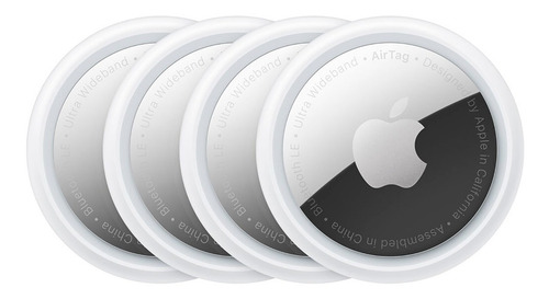 Imagen 4 de 10 de Apple Airtag Original Localizador Rastreador Bluetooth X 4