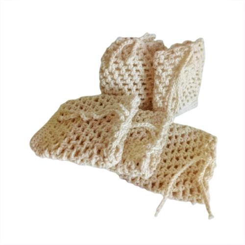 Eco Bolsa Mini Packaging Cordón Ahorque Souvenir Crochet