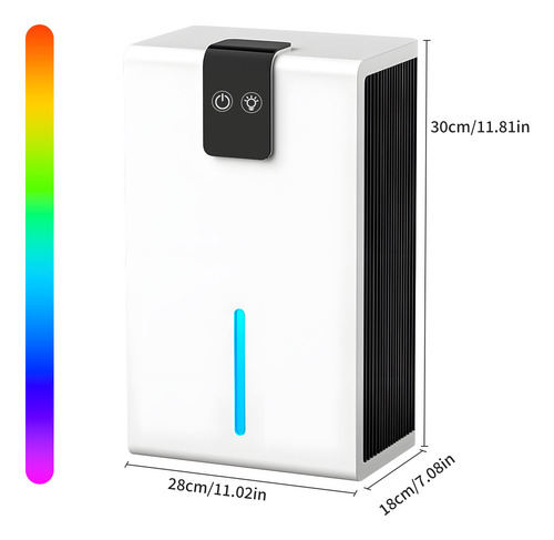 Deshumidificador Eléctrico Inteligente Para el Hogar Shandabuliu Color Blanco