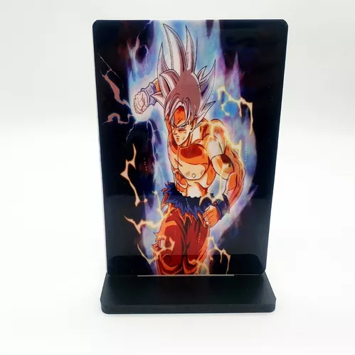 PLACA DECORATIVA GOKU CRIANÇA DRAGON BALL