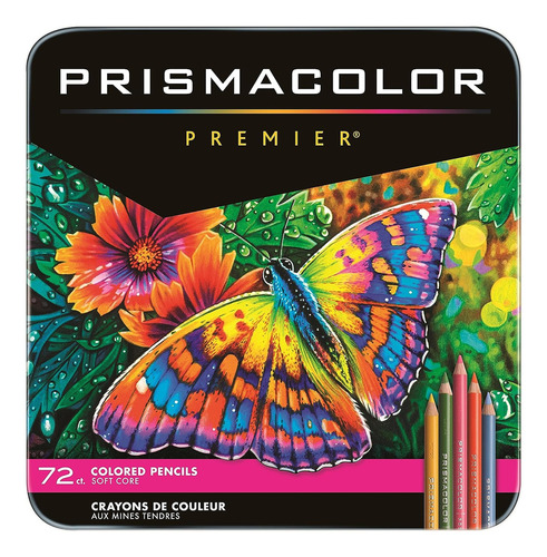 Colores Prismacolor Premier Profesionales Suaves 72 Piezas