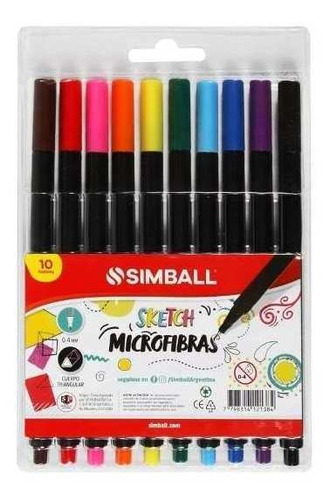 Microfibras Simball Sketch X10