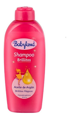 Babyland Shampoo Brillitos Aceite De Argán 410ml