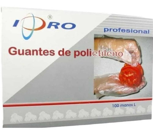 Guantes De Polietileno Desechables Manipulacion De Alimentos