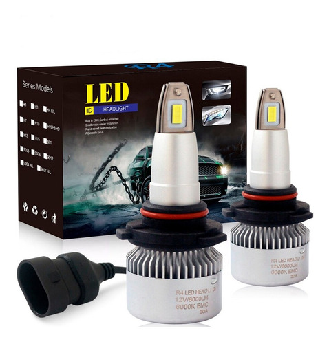 Kit Ampolletas Turbo Led 9005 Hb3 Lumenes Canbus Csp
