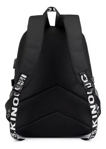Anime Dragron Ball Mochila Goku Negro Con Usb Para Hombre Estudiante Mujer Estudiante De Dibujos Animados Lindo Kawaii Para Los Aficionados Durable Db