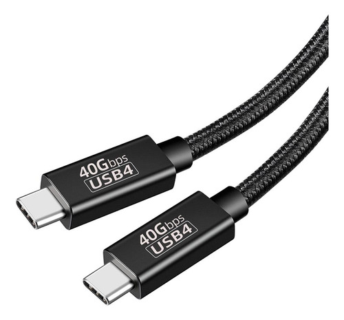 Cable Usb 4, Compatible Con Pantalla Uhd De 8k, Transferenci