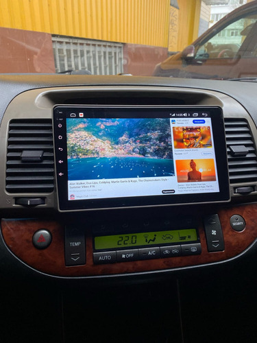 Radio Usb Táctil Bluetooth Android Carplay Toyota Camry 00-0