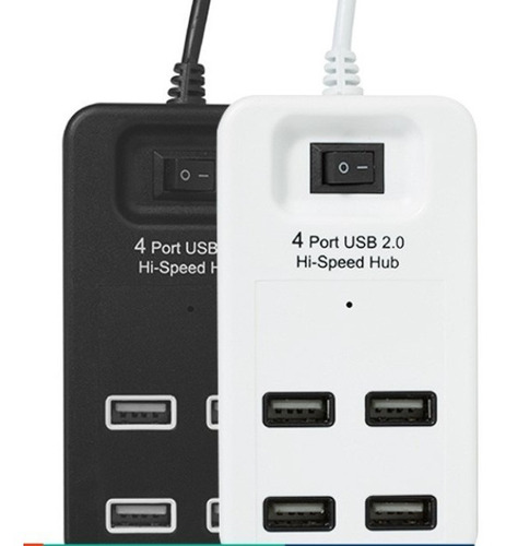 Hub 4 Puertos Multi Usb 2.0