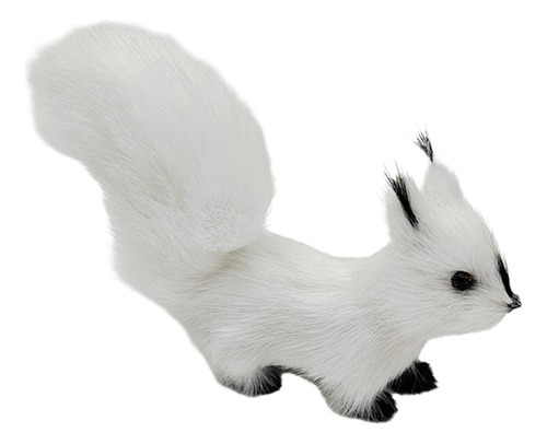 Adorno De Ardilla De Peluche, Artesanía En Miniatura,