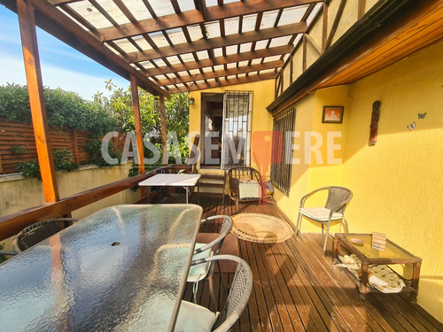 Casa Muy Soleada En Concón. 1 Cuadra Av. Concon-reñaca!
