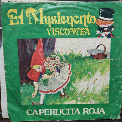 Simple Sobre Musicuento Caperucita Roja Viscontea C23 (Usado)