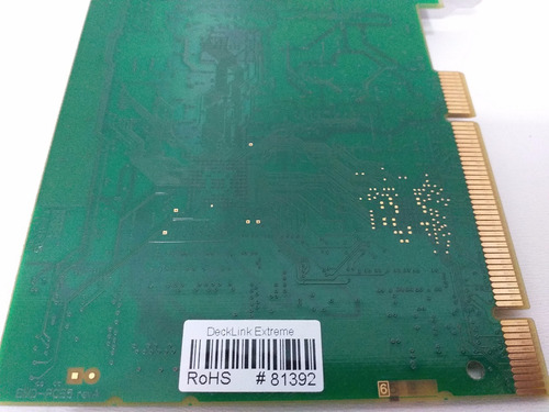 Placa De Captura Black Magic Decklink Extreme Emd- Pcb5 Rev