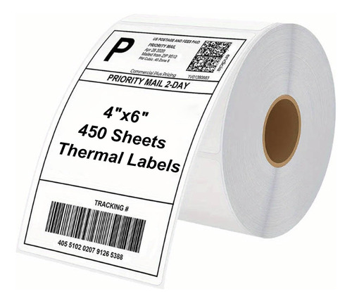 Etiquetas Térmicas De Envío Mblabel 4x6 Cm Para Zebra 2844