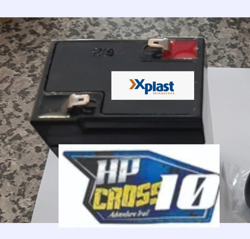 Moto Hp Cross 10 - 6vv -só A Bateria 6v/4.5ah