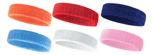 12 Piezas Transpirable Diadema Absorbente Del Sudor Conjunto