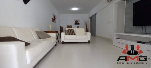 Apartamento Com 4 Dormitórios À Venda, 140 M² Por R$ 2.700.000,00 - Riviera - Módulo 8 - Bertioga/sp - Ap1173
