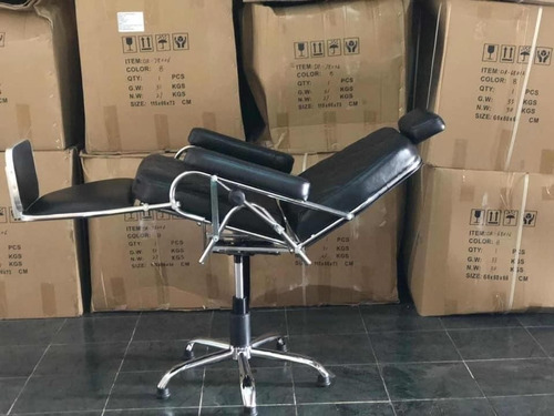 Imagen 2 de 5 de Sillón Silla De Barbero Reclinable Barbería Peluqueria Frank