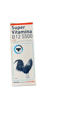 Super Vitamina B12 5500 30 Ml Tornel Envio Gratis!!!