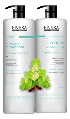 Pack - Shampoo + Acondicionador Riviera Professional 