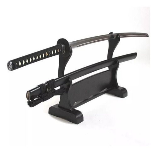 Soporte Porta Mesa Kake Katana Doble Madera