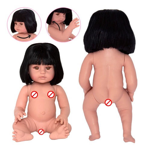 Boneca Reborn Grande Bebe No Livre