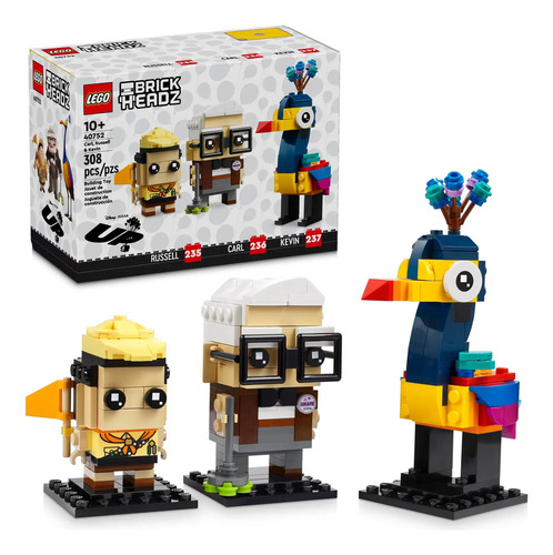 Blocos de montar LegoBrick Headz 40752 308 peças em caixa