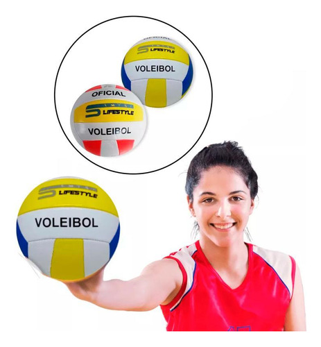 Bola Vôlei Praia E Quadra Vinil Durável Voleibol Rede