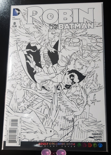 A2- Robin Son Of Batman 8 Ingles Dc Comics